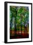 Trees.-André Burian-Framed Giclee Print