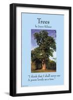 Trees-null-Framed Art Print