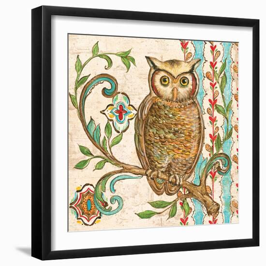 Treetop Owl I-Kate McRostie-Framed Art Print