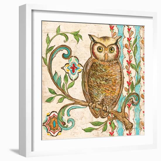 Treetop Owl I-Kate McRostie-Framed Art Print