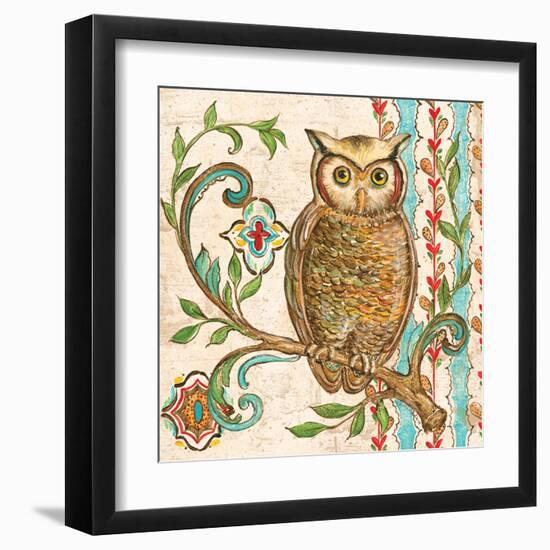 Treetop Owl I-Kate McRostie-Framed Art Print