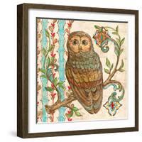 Treetop Owl II-Kate McRostie-Framed Art Print