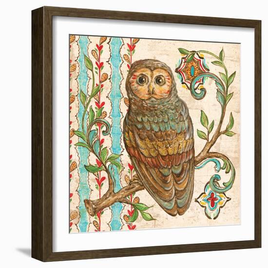 Treetop Owl II-Kate McRostie-Framed Art Print