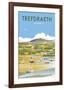 Trefdraeth - Dave Thompson Contemporary Travel Print-Dave Thompson-Framed Giclee Print