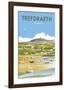 Trefdraeth - Dave Thompson Contemporary Travel Print-Dave Thompson-Framed Giclee Print