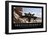 Treffsicherheit: Motivationsposter Mit Inspirierendem Zitat-null-Framed Photographic Print