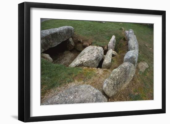 Tregiffian Barrow, Neolithic tomb, 3rd Millennium BC, Penwith, Cornwall, 20th century-CM Dixon-Framed Giclee Print