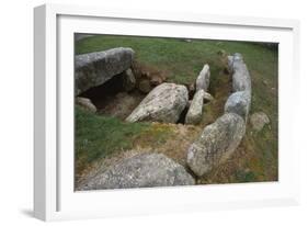 Tregiffian Barrow, Neolithic tomb, 3rd Millennium BC, Penwith, Cornwall, 20th century-CM Dixon-Framed Giclee Print