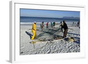 Trek Net Fishing-Peter Chadwick-Framed Premium Photographic Print