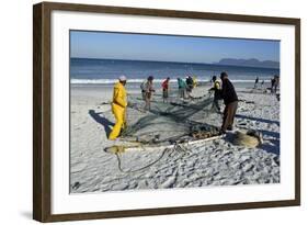 Trek Net Fishing-Peter Chadwick-Framed Premium Photographic Print