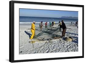 Trek Net Fishing-Peter Chadwick-Framed Premium Photographic Print