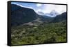 Trek Up to Mount Fitzroy (Cerro Fitz Roy) from El Chalten-Michael Runkel-Framed Stretched Canvas