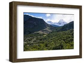 Trek Up to Mount Fitzroy (Cerro Fitz Roy) from El Chalten-Michael Runkel-Framed Photographic Print