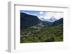 Trek Up to Mount Fitzroy (Cerro Fitz Roy) from El Chalten-Michael Runkel-Framed Photographic Print