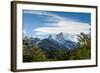 Trek Up to Mount Fitzroy from the UNESCO World Heritage Site El Chalten, Argentina, South America-Michael Runkel-Framed Photographic Print