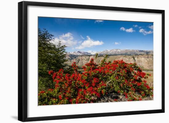 Trek Up to Mount Fitzroy from UNESCO World Heritage Site El Chalten, Argentina, South America-Michael Runkel-Framed Photographic Print