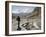 Trekker Enjoys the View on the Annapurna Circuit Trek, Jomsom, Himalayas, Nepal-Don Smith-Framed Photographic Print