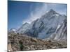 Trekkers and porters on a trail, Khumbu Valley, Nepal.-Lee Klopfer-Mounted Photographic Print