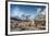 Trekkers and yaks in Lobuche on a trail to Mt. Everest.-Lee Klopfer-Framed Photographic Print