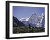 Trekking in Kang Taiga, Nepal-Michael Brown-Framed Photographic Print