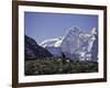 Trekking in Kang Taiga, Nepal-Michael Brown-Framed Photographic Print