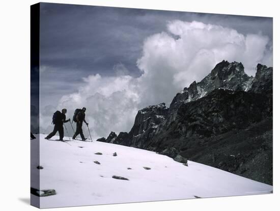 Trekking in Nepal-Michael Brown-Stretched Canvas