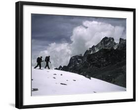 Trekking in Nepal-Michael Brown-Framed Photographic Print