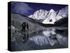 Trekking Shishapangma Area, Tibet-Michael Brown-Stretched Canvas