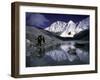 Trekking Shishapangma Area, Tibet-Michael Brown-Framed Photographic Print