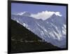 Trekking to Everest Base Camp, Nepal-Michael Brown-Framed Premium Photographic Print