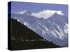 Trekking to Everest Base Camp, Nepal-Michael Brown-Stretched Canvas