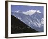 Trekking to Everest Base Camp, Nepal-Michael Brown-Framed Photographic Print