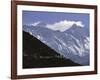 Trekking to Everest Base Camp, Nepal-Michael Brown-Framed Photographic Print