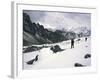 Trekking to Everest Base Camp, Nepal-Michael Brown-Framed Photographic Print