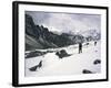 Trekking to Everest Base Camp, Nepal-Michael Brown-Framed Photographic Print