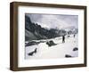 Trekking to Everest Base Camp, Nepal-Michael Brown-Framed Photographic Print