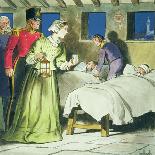 Florence Nightingale from "Peeps into the Past," Published circa 1900-Trelleek-Giclee Print