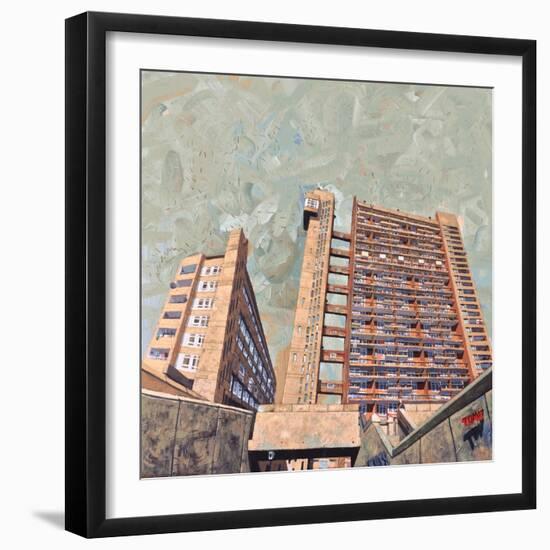 Trellick Tower-Thomas MacGregor-Framed Giclee Print