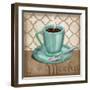 Trellis Cafe I-Paul Brent-Framed Art Print