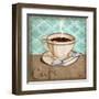 Trellis Cafe II-Paul Brent-Framed Art Print