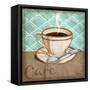 Trellis Cafe II-Paul Brent-Framed Stretched Canvas