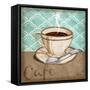 Trellis Cafe II-Paul Brent-Framed Stretched Canvas