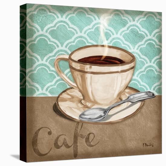 Trellis Cafe II-Paul Brent-Stretched Canvas