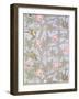 "Trellis" Wallpaper Design, 1864-William Morris-Framed Giclee Print