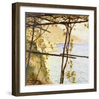 Trellised Vine-Henry Herbert La Thangue-Framed Giclee Print