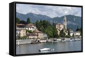 Tremezo, Lake Como, Italian Lakes, Lombardy, Italy, Europe-James Emmerson-Framed Stretched Canvas