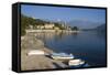 Tremezzo, Lake Como, Lombardy, Italian Lakes, Italy, Europe-Charles Bowman-Framed Stretched Canvas