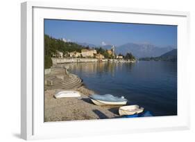 Tremezzo, Lake Como, Lombardy, Italian Lakes, Italy, Europe-Charles Bowman-Framed Photographic Print