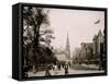 Tremont St., Mall, Boston, Mass.-null-Framed Stretched Canvas