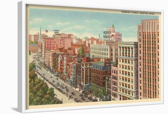 Tremont Street, Boston, Massachusetts-null-Framed Art Print